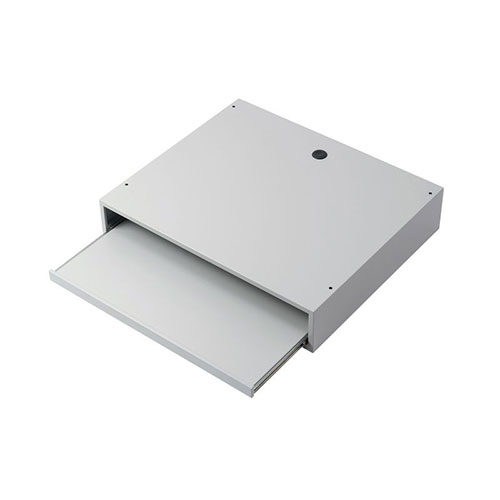 サンワサプライ キーボード収納台 W650 グレー(MR-FA65H・MR-FAK65H・MR-FAP65H用) ASNMR-FA65KBS|雑貨..