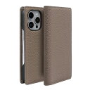 ABBI SIGNATURE シュランケンカーフ MagSafe対応ダイアリーケース for iPhone 16 Pro Max エトープ ASNABS2730...