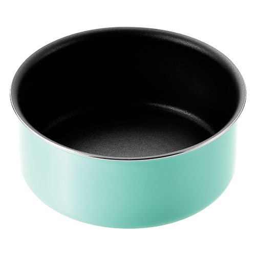 コロセレ クックポット 18cm 内面フッ素樹脂塗膜加工 コンパクト省スペース ガス火・IH調理器・オーブ..