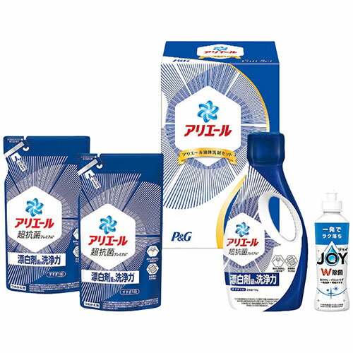 P&G アリエール液体洗剤セット (アリエールジェル・除菌ジョイコンパクト各1本・アリエールジェル詰替..