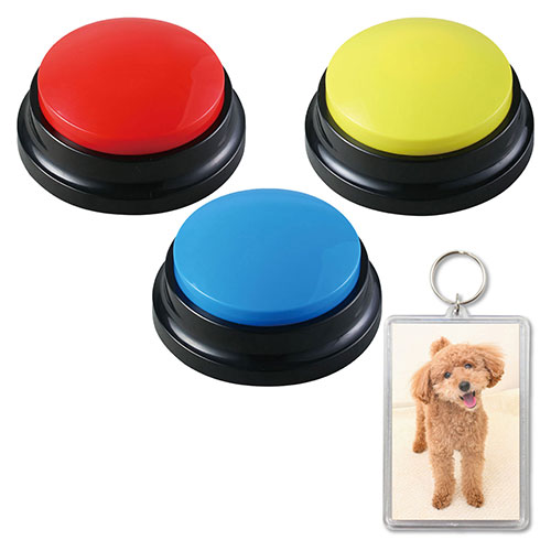 ARTEC ペットと会話ボタン 押して伝える ペットとの新しい会話 ボタンひとつで あなたの声をペットへ A..