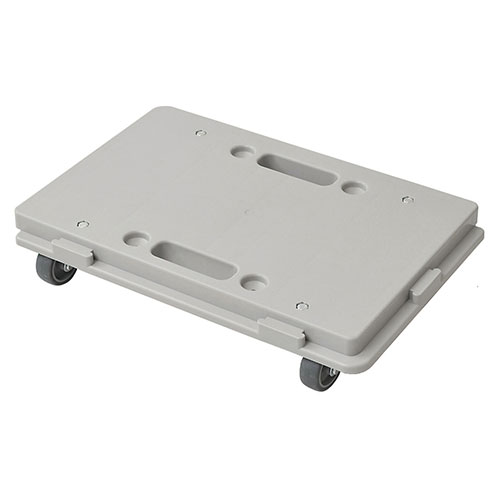 COLLEND ホームキャリー モカ 家の中で使える小さな台車 ローリングをキズつけにくいエラストマー製キ..