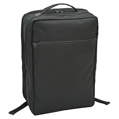 ビジネスリュック PC対応 H9051 40×28×14cm ブラック 衝撃吸収材入・15.6インチノートPC収納 ASNK50613..