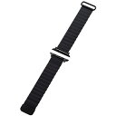 エレコム Apple Watch 49/45/44/42mm バンド ソフトレザー マグネット ブラック ASNAW-45BDLMAGBK|スマートフォン・タブ...