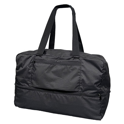 仕掛人101 ビックボストン 42L/60Lに拡張可能 A5サイズに折りたためる ブラック ASNS101-BB01-BK|雑貨..