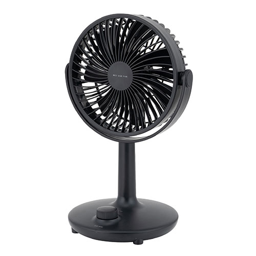 MCO 卓上用USB扇風機 ブラック デスクの上でちょうどいいコンパクトな卓上USB扇風機 ASNUSF-21BK|家電 ..