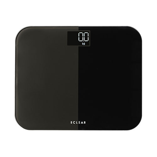 エレコム エクリア 体重計 使いやすさにこだわったデザイン・表示が見やすい黒色背景の液晶デザインを採用 ブラック ASNHCS-S03BK|家電 健康・美容家電 体脂肪計・体重計
