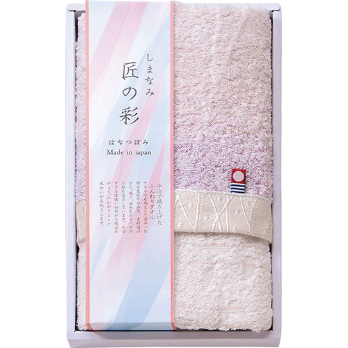 【5枚セット】 しまなみ匠の彩 はなつぼみ フェイスタオル ピンク 34×75cm ASNB1037575X5|雑貨・ホビー..