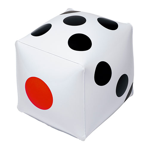 イガラシ プール・海水浴用 サイコロボール 30cm 楽しく遊べるサイズのビーチボール ASNBFA-130|雑貨・ホビー・インテリア 雑貨 プール・水遊び・水泳・海水浴用品