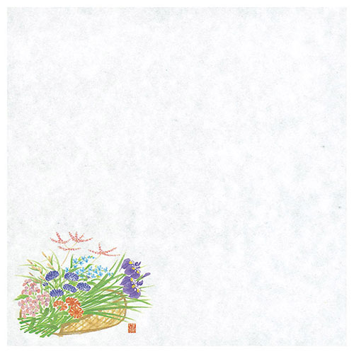 ヤマコー 用美 業務用 4寸花摘み篭耐油天紙 4寸 初夏 (100枚入) ASNyamaco65552|雑貨・ホビー・インテ..