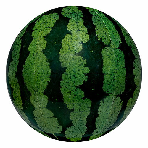 イガラシ プール・海水浴用 リアルスイカボール 85cm 楽しく遊べるサイズのビーチボール ASNBBC-185V|雑貨・ホビー・インテリア 雑貨 プール・水遊び・水泳・海水浴用品