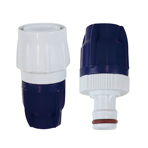 【5個セット】 アイリスオーヤマ ワンタッチホースジョイント ホース延長時に便利 使いやすさにこだわ..