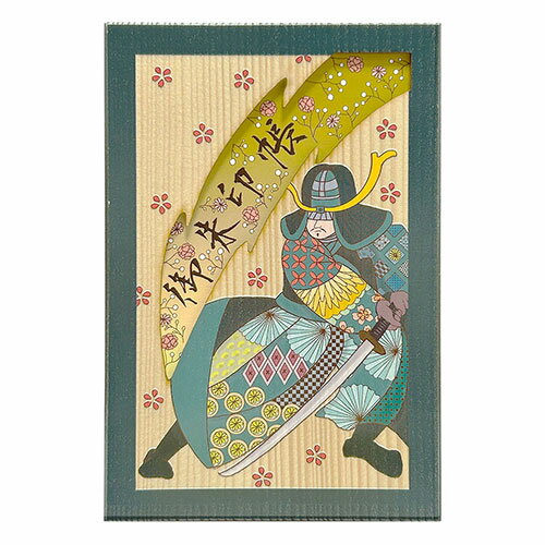 樅100 天然木の御朱印帳 「侍」 神聖な御朱印巡りのおともに MADE IN JAPAN 日本製 モミ・スプルース使..