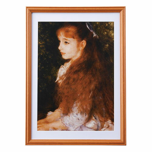 ルノワール名画額A3 可愛いイレーネ ASNK60510166|雑貨・ホビー・インテリア インテリア インテリア小..