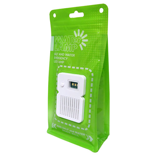 センター商事 塩と水だけで点灯するランプ E-ソルト・ランプ 災害時の備えに ASNK-251|防災用品 ライト..