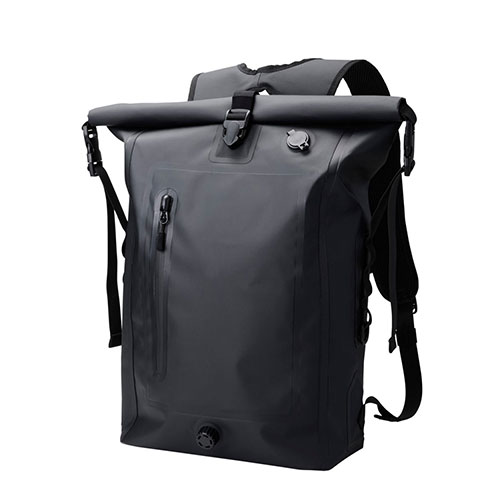 エレコム 防水ロールトップリュック ブラック ASNBM-BPWP02BK|雑貨・ホビー・インテリア 雑貨 キャリン..