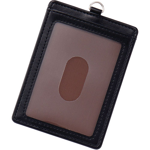 レイメイ藤井 グロワール パスケース(ワイド) 広くて見やすい窓が特長のパスケース ブラック ASNGLP116..