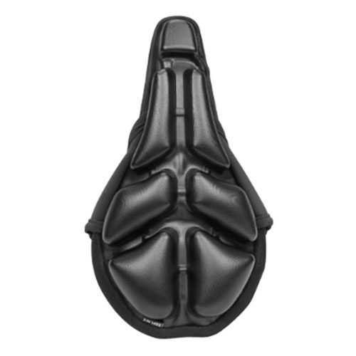 KALOS BEAUTY サドルエアクッション(スポーツタイプ) ロードバイクのお尻の痛さにアプローチ ブラック ..