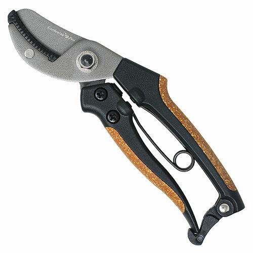 ガーデニングプロ コルクハンドル剪定鋏(はさみ) 剪定・整枝作業用 アンビル型 ASNKKR70264|雑貨・ホビ..