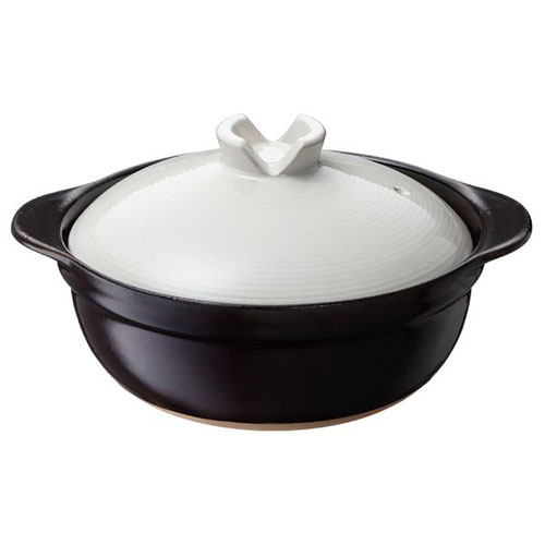 イシガキ 直火対応 吹きこぼれにくい軽量土鍋 9号 ASNI43648|雑貨・ホビー・インテリア キッチン雑貨 調理器具