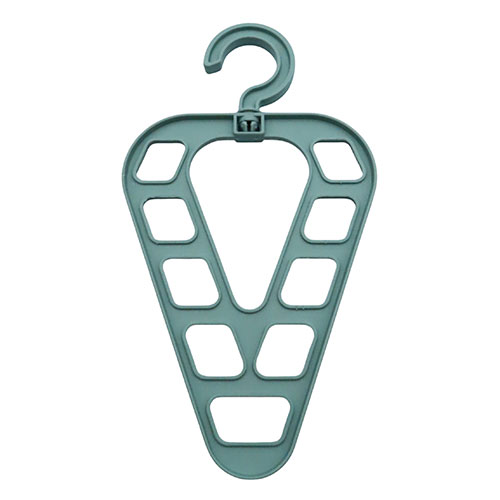 【3P×10セット】 富士商 省スペースV型ハンガー 9本のハンガーをキレイに掛けて収納スッキリ 縦のスペ..