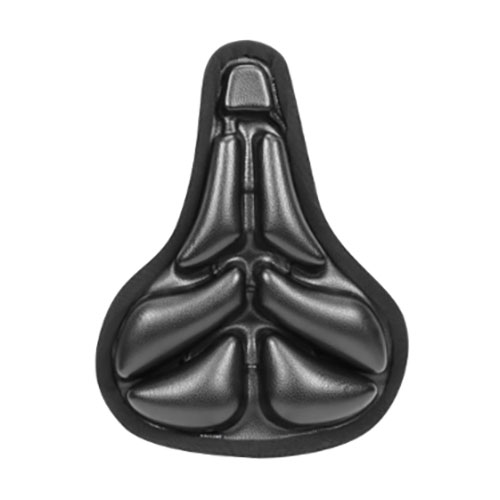 KALOS BEAUTY サドルエアクッション(ノーマルタイプ) 買い物や送り迎えの痛いお尻にアプローチ ブラッ..