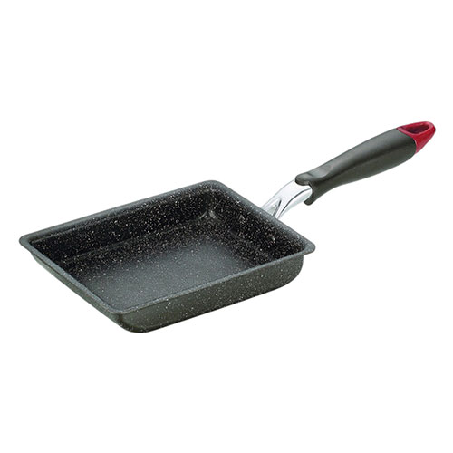 【5個セット】 スマートマーブル 玉子焼 13×18cm 見た目も美しいマーブルコート 丈夫で長持ち 焦げつきや汚れがつきにくい ASNSMT-13X5|雑貨・ホビー・インテリア キッチン雑貨 調理器具