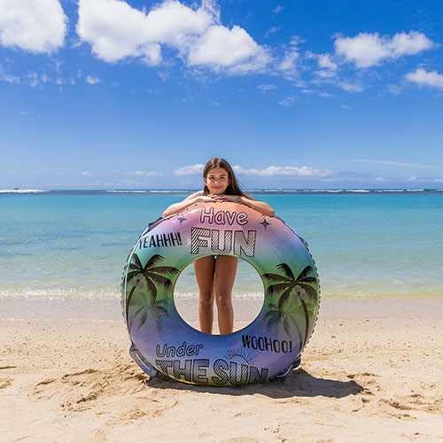 イガラシ ハヴファン浮き輪 130cm プール・海水浴・水遊び・夏のレジャーにピッタ...