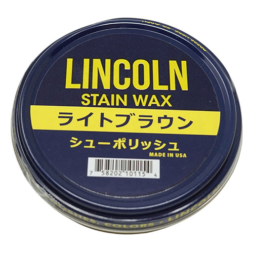 リッチボンド LINCOLN(リンカーン) シューポリッシュ ライトブラウン 60g ASNpolaris01154|雑貨・ホビー・インテリア 雑貨 革・レザーケア用品