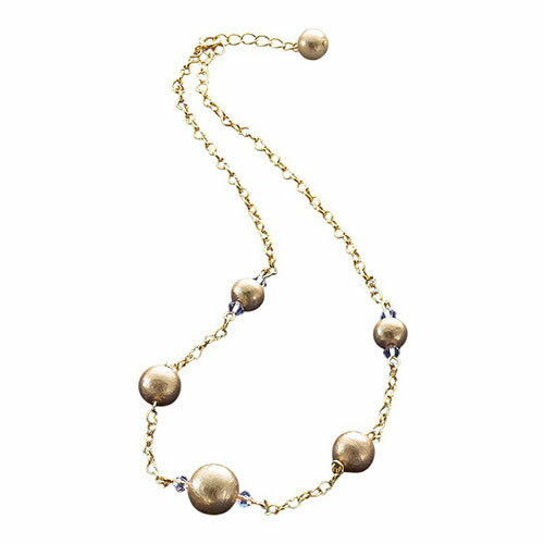 アトリエエトラ コットンパールネックレス ベージュ ASNK60111914|ファッション アクセサリー・装身具