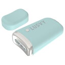 NAGAOKA 小型軽量で持ち運びしやすい超音波式目元ケア LUSVY EYE CARE ミントブルー ASNLEYEC1000MBL|家電 健康・美容家電 美容器具