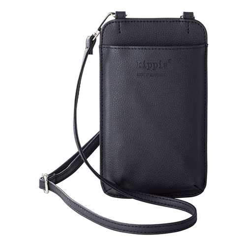 キッピス スマホポシェット ブラック KP-22340044 ASNK60516824|雑貨・ホビー・インテリア 雑貨 キャリ..