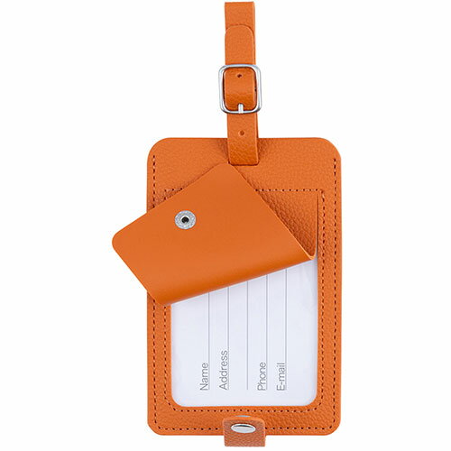 MCO ミニフォトを入れられるネームタグ オレンジ ASNMBZ-RT01OG|雑貨・ホビー・インテリア 雑貨 雑貨品