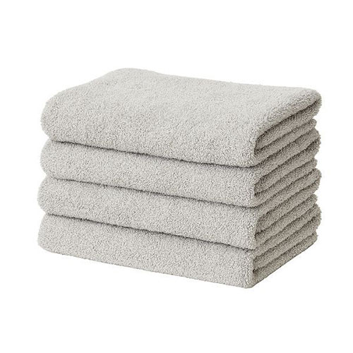 ライズクリエイション ヘアドライタオル 100×40cm 薄手なのにふわふわ&秒速吸水 ライトグレー ASNR0573..