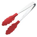 【5本セット】 田辺金具 抗菌耐熱カラートング(ミニ) 180mm レッド ASNTK-4611X5|雑貨・ホビー・インテリア キッチン雑貨 調理器具