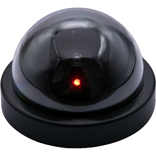 【10個セット】 グローバルジャパン 防犯ダミーカメラ あなたの大切な人や物を守る 本物の防犯カメラと..