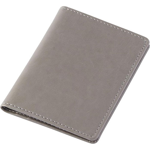 レイメイ藤井 グロワール 2つ折りパスケース グレー ASNGLP1166N|雑貨・ホビー・インテリア 雑貨 カード・名刺入・手帳ケース