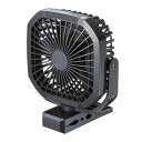 サンワサプライ USB扇風機 バッテリー充電式 ASNFAN-USB1BK|家電 季節家電 扇風機・サーキュレーター