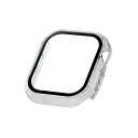 エレコム フルカバーケース Apple Watch Series 10 (42mm) プレミアムガラス 高透明 クリア ASNAW-24BFCGCR|スマートフ...