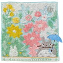 【5枚セット】 となりのトトロ 花景色 ミニタオル 約25×25cm ASNC6081565X5|雑貨・ホビー・インテリア 雑貨 タオル・バスタオル・フェイスタオル