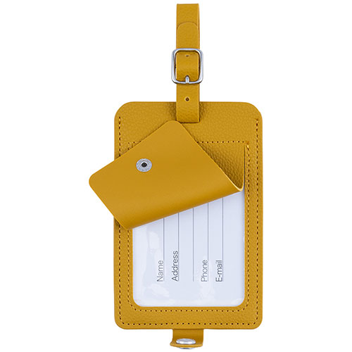 MCO ミニフォトを入れられるネームタグ イエロー ASNMBZ-RT01YL|雑貨・ホビー・インテリア 雑貨 雑貨品
