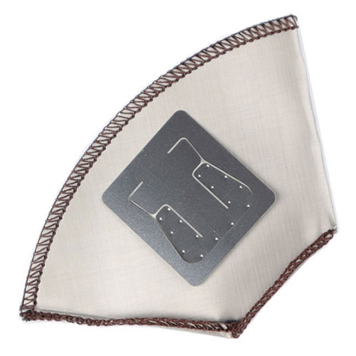 ユーロキッチン くり返し使えるコーヒードリップバッグ NEW 1-2カップ用 洗って繰り返し使えるステンレ..