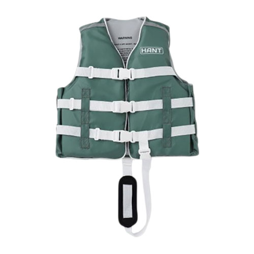 HANT キッズライフベスト対応伸長約130-150cm(子ども用) セージグリーン Lサイズ ASNHCL-44124|雑貨・..