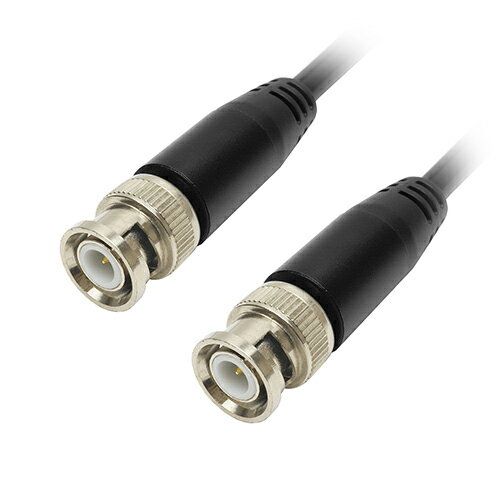 【3本セット】 HORIC BNC同軸ケーブル 2m 50Ω 3D-2V ASNBN20-820BBX3|パソコン パソコン周辺機器 ケーブル