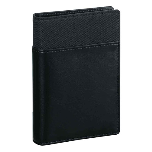 【2冊セット】 レイメイ藤井 リフィルファイル (ポケット) 15mm 背面ポケット付 ブラック ASNWPF801BX2..