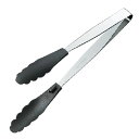 【5本セット】 田辺金具 抗菌耐熱ストッパー付マルチトング300 ブラック ASNTK-1399X5|雑貨・ホビー・インテリア キッチン雑貨 調理器具