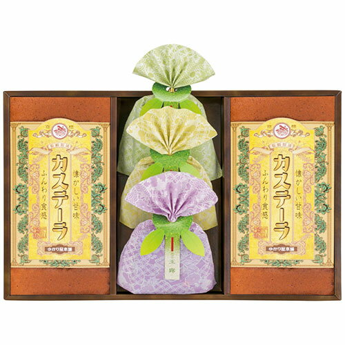 ゆかり屋本舗 長崎製法カステーラ・緑茶詰合せ KTO-30 ASN9223-049|食品 菓子