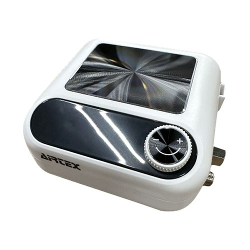 エアテックス AIRTEX コンプレッサー スピカ2 ダイヤル式電源 5段階出力調整機能付き オートスイッチ機..