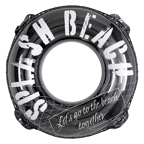 イガラシ プール・海水浴用 浮き輪 スプラッシュビーチ 110cm すばやく膨らませられる かんたん空気栓 ASNRLD-110L|雑貨・ホビー・インテリア 雑貨 プール・水遊び・水泳・海水浴用品