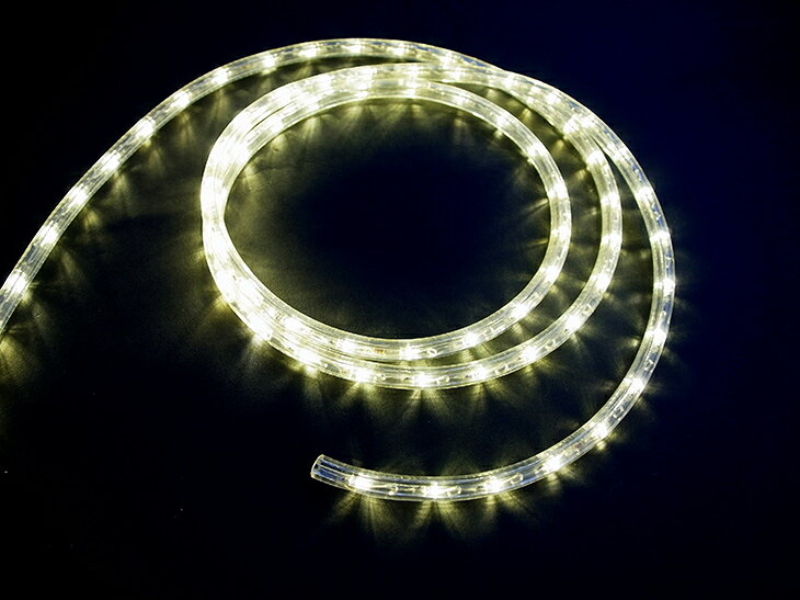 緑花堂ストアのφ10mm LEDチューブライト 50mロール[CRN2wl50]テープライト・ネオンライト・チューブライト｜アングル2